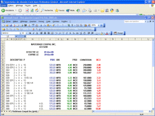 Interfac avec Excel